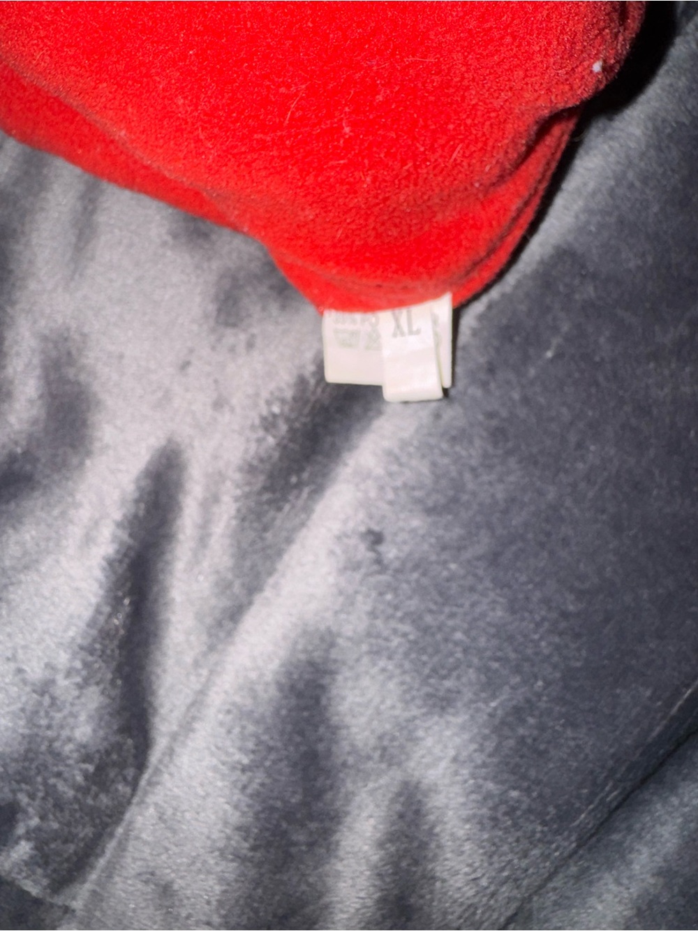 Nike Red Plush Hooded Top - Picture 3 of 3